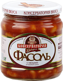 Фасоль с овощами в томатном соусе «Консерватория вкуса»