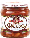 Фасоль в томатном соусе с грибами «Консерватория вкуса»