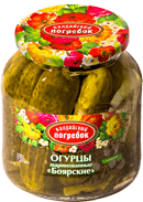 Огурцы "Боярские" маринованные