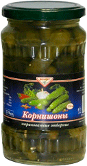Корнишоны 350мл