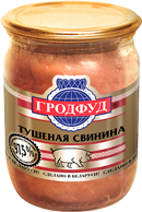 Консервы мясные стерилизованные "Тушеная свинина"