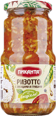 РИЗОТТО С ОВОЩАМИ И ГРИБАМИ ТМ «Пиканта»
