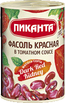 Фасоль красная в томатном соусе ТМ «ПИКАНТА»
