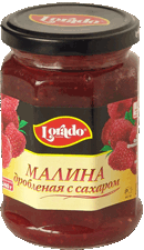 малина дробленая с сахаром