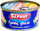Тунец филе с добавлением масла