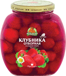 Клубника в сладком сиропе